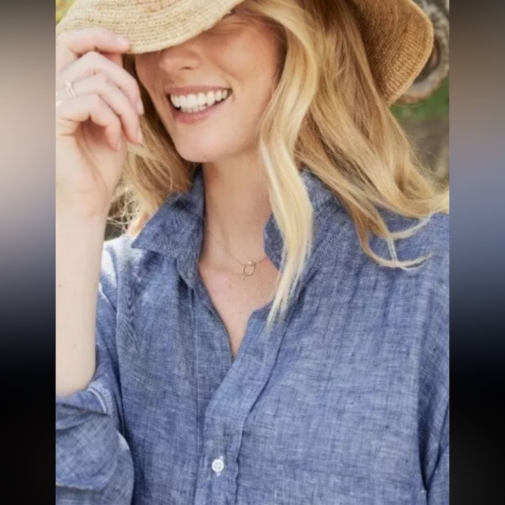 New Frank & Eileen Mackenzie One Size Shirt In Fa… - image 3